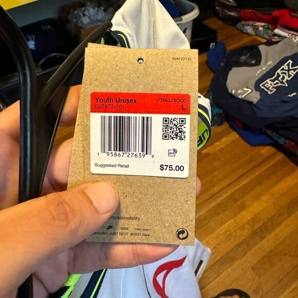 YOUTH TOTTENHAM HOTSPUR 2022 2023 HOME SHIRT FOOTBALL SOCCER NIKE JERSEY - Picture 9 of 9